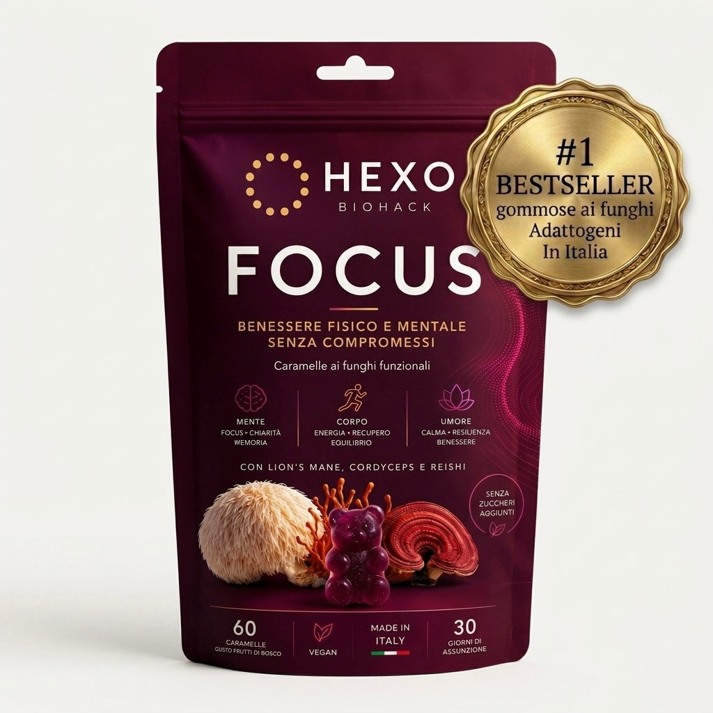 Blend di 10 funghi funzionali - HEXO™