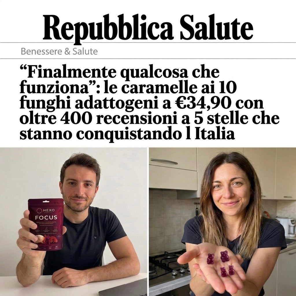 Blend di 10 funghi funzionali - HEXO™