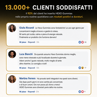 Blend di 10 funghi funzionali - HEXO™